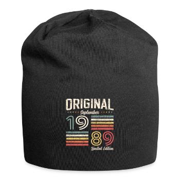 35ème Anniversaire Millésime Septembre 1989 Millésime 89 - Bonnet en jersey - noir - Devant