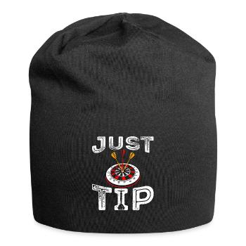 Darts Player Steeldart Funny Dart 180 Darts - Jersey Beanie - black - Front
