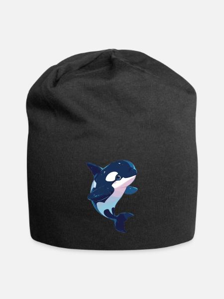 Orcas Orca - Jersey-Beanie - Schwarz