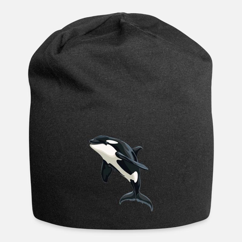 Orcas Orca - Jersey-Beanie - Schwarz