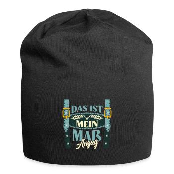 Münchner Volksfest MEI MASS-ANZUG Lustiges - Jersey-Beanie - Schwarz - Vorne