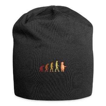 Sloths Evolution Pilosa Folivora Brown-Throated - Jersey Beanie - black - Front