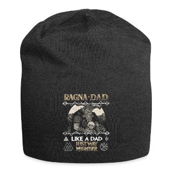 RAGNA-DAD Père viking avec enfant pour la fête des pères - Bonnet en jersey - charbon - Devant