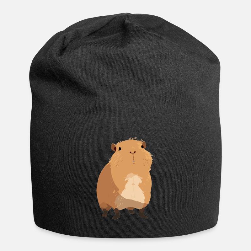 Capybaras Capybara - Jersey-Beanie - Schwarz