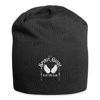 Mon guide spirituel est au club drôle spirituel - Bonnet en jersey - noir - Devant