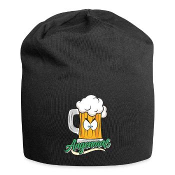 Munich Folk Festival AUGENMAẞ Funny Beer Tent - Jersey Beanie - black - Front