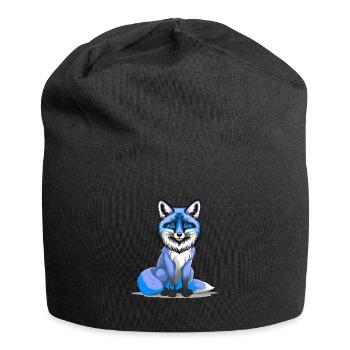 Fox Wisdom Wise Clever Foxes Clever Fairy Tale - Jersey Beanie - black - Front
