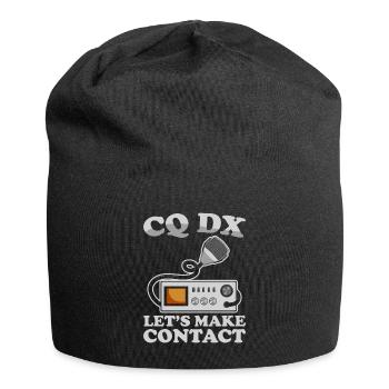 Ham Radio Amateurfunk Amateurfunker Radio - Jersey-Beanie - Schwarz - Vorne