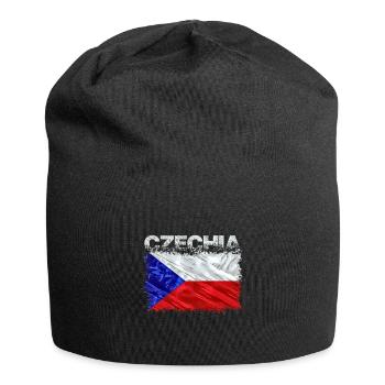 Tchéquie - Bonnet en jersey - noir - Devant