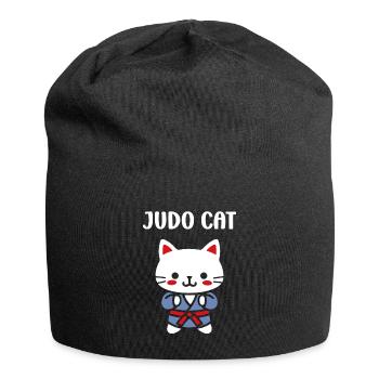 judo - Bonnet en jersey - noir - Devant