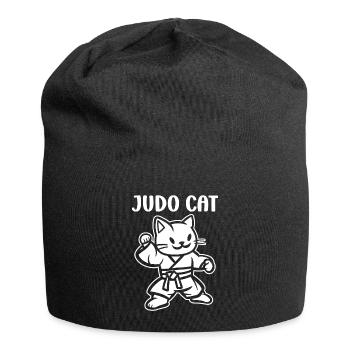 judo - Bonnet en jersey - noir - Devant