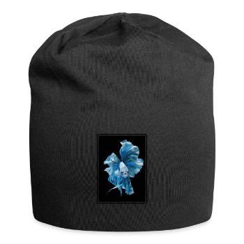 Bettas Betta Fisch Betta - Jersey-Beanie - Schwarz - Vorne