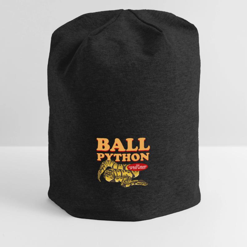 King Python Python Snakes Gift Jersey Beanie