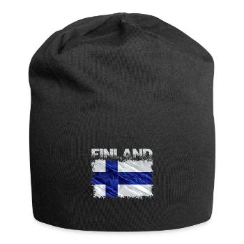 Finland - Jersey Beanie - black - Front