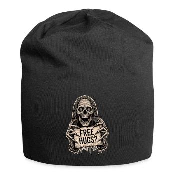 Freie Umarmungen Unheimlicher Psycho - Jersey-Beanie - Schwarz - Vorne