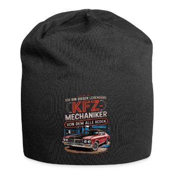 Je suis ce mécanicien automobile légendaire - Bonnet en jersey - noir - Devant