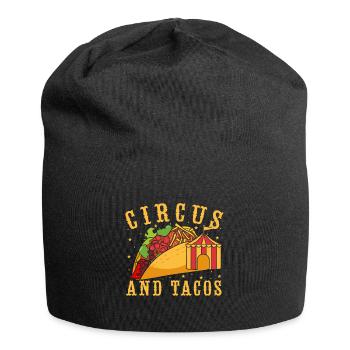 Circus And Tacos Circus Performer Costume Gifts - Jersey Beanie - black - Front