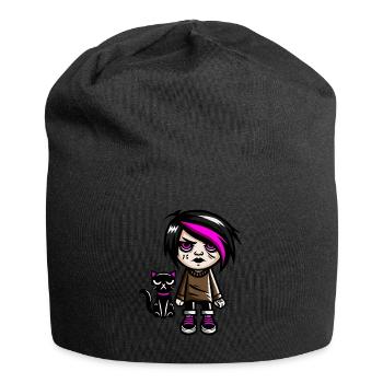 Pastel Goth Style Lover Goth - Jersey Beanie - black - Front