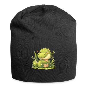 Alligatoren Alligator - Bonnet en jersey - noir - Devant