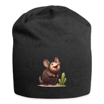 Armadillo Gürteltiere Gürteltier - Jersey-Beanie - Schwarz - Vorne