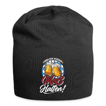 Munich Folk Festival MEASURE Funny Men - Jersey Beanie - black - Front