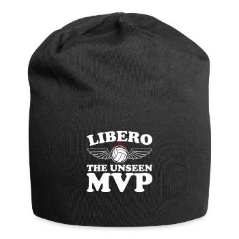 Volley-ball Libero - Bonnet en jersey - noir - Devant
