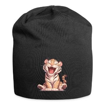 Tiger Big Cat - Jersey Beanie - black - Front