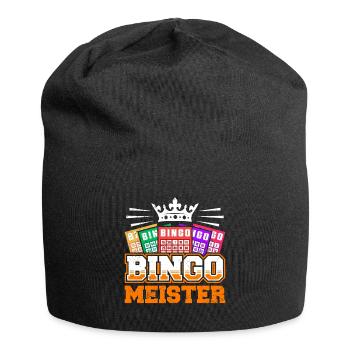 Joueurs de bingo BINGO MASTER Amateurs de bingo - Bonnet en jersey - noir - Devant