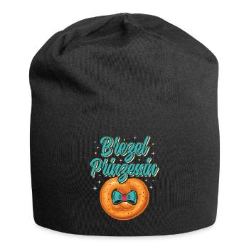BREZEL PRINCESS Munich Folk Festival Women - Jersey Beanie - black - Front