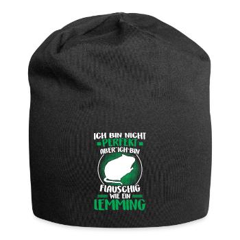 Lemming Not Perfect Vole Lemming - Jersey Beanie - black - Front