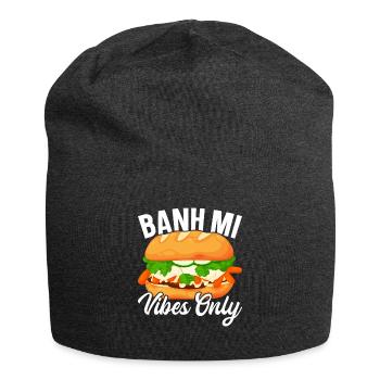 Banh Mi Sandwich Cuisine de rue vietnamienne - Bonnet en jersey - charbon - Devant