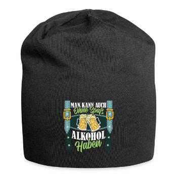 Tente à bière VOUS POUVEZ BOIRE DE L’ALCOOL SANS VOUS AMUSER - Bonnet en jersey - noir - Devant