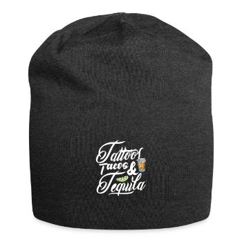 Tequila Sunrise Booze Party Mexique Cadeau - Bonnet en jersey - charbon - Devant