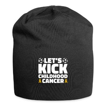 Krebs Im Kindesalter Childhood Cancer Awareness - Jersey-Beanie - Schwarz - Vorne