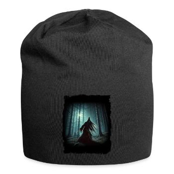 Baba Yaga - Slawischer Albtraum - Jersey-Beanie - Schwarz - Vorne