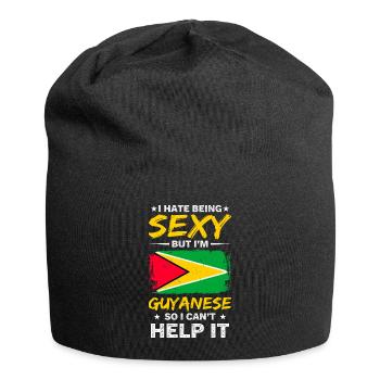 Proud Guyanese - Jersey Beanie - black - Front