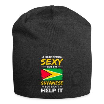 Stolzer Guyanese - Jersey-Beanie - Anthrazit - Vorne