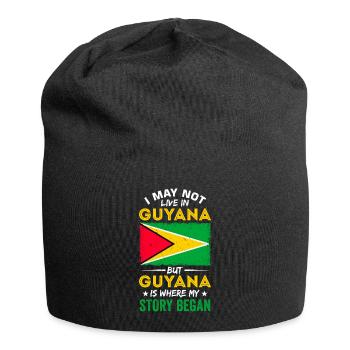 Proud Guyanese - Jersey Beanie - black - Front