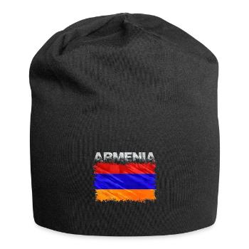 Arménie - Bonnet en jersey - noir - Devant