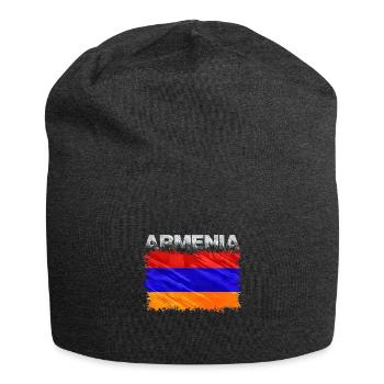 Armenien - Jersey-Beanie - Anthrazit - Vorne