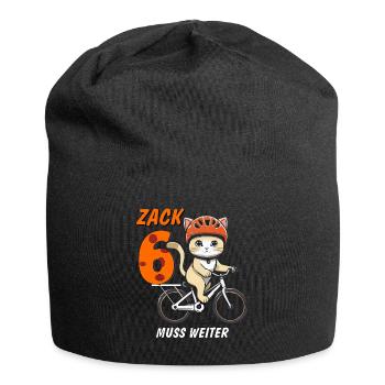 CAT BIKE MUST CONTINUE ZACK SIX - Jersey Beanie - black - Front