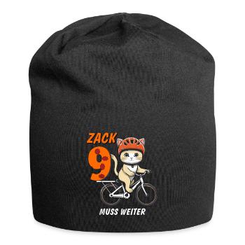 CAT BIKE MUST CONTINUE ZACK NINE - Jersey Beanie - black - Front