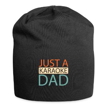 Karaoke Just A Karaoke Dad - Jersey Beanie - black - Front