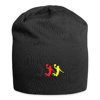 Basketball Tshirt B-Ball Dunking Rebound Player - Jersey Beanie - black - Front