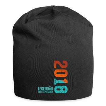 September 2018 Legendary since - Jersey Beanie - black - Front