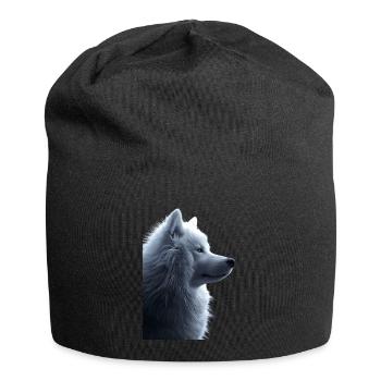 Samoyède - Bonnet en jersey - noir - Devant