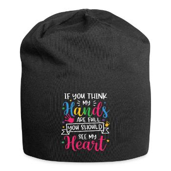 Autism - Jersey Beanie - black - Front