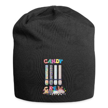 Candy Crew Gummy Candy Sweet - Jersey Beanie - black - Front
