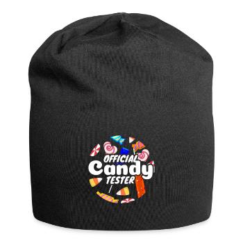 Candy Tester Fruit Gummy Candy Sweet - Bonnet en jersey - noir - Devant