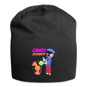 Candy Security Gummy Candy Sweet - Jersey Beanie - black - Front